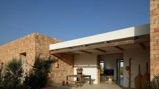 Newly built villa situated in the area of La Mola, Formentera